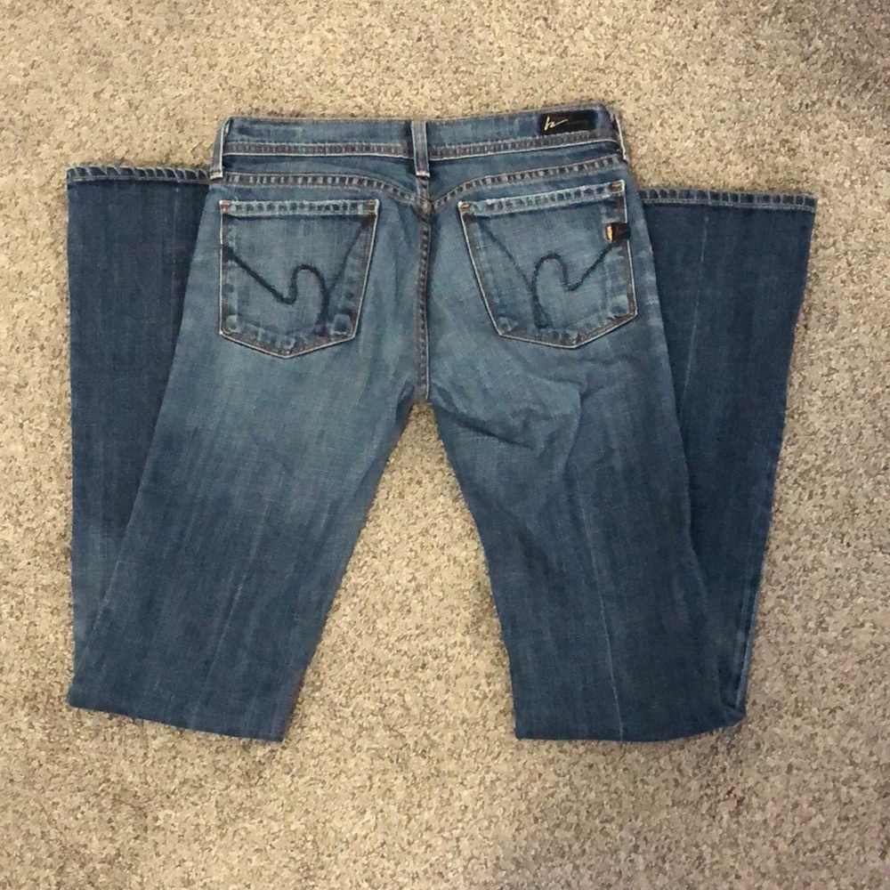 Citizen of Humanity low waist flare jeans